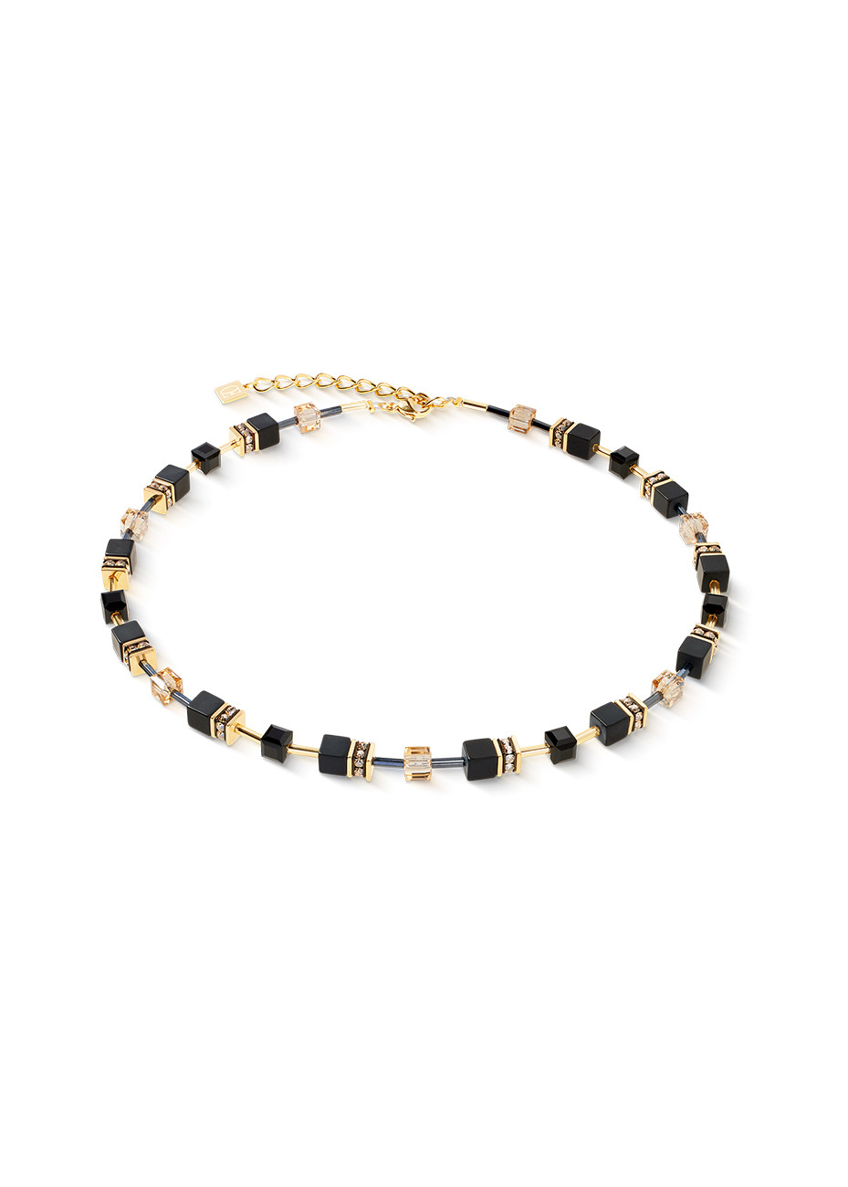 1316 Collier Black-Gold Coeur de Lion 4018101316