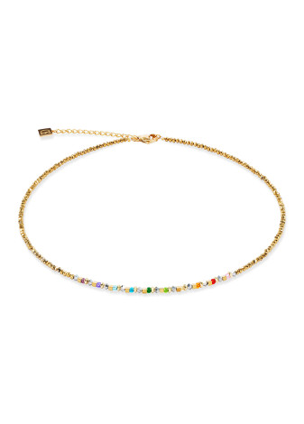 1516 Collier Multicolour Gold Coeur de Lion 4359101516