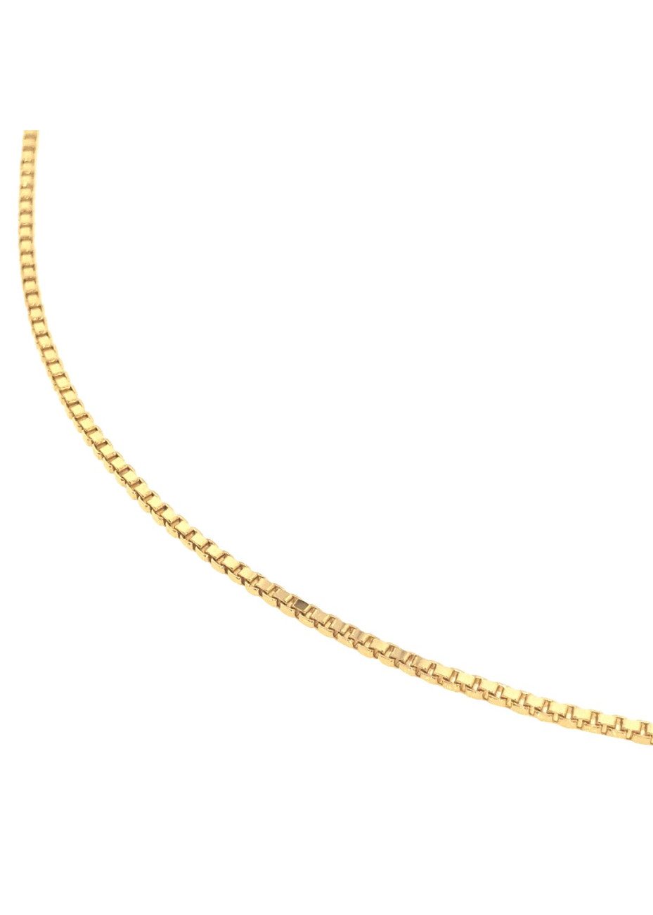 .4.0 gram Venetiaans gouden collier 45 cm geschikt voor hanger