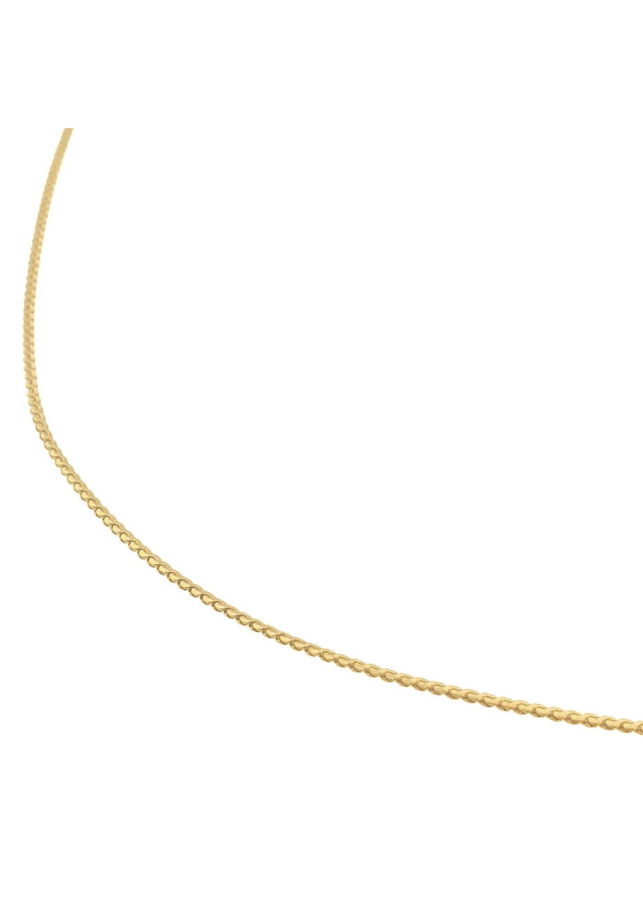 .5.2 gram langer gouden collier geplet 55 cm
