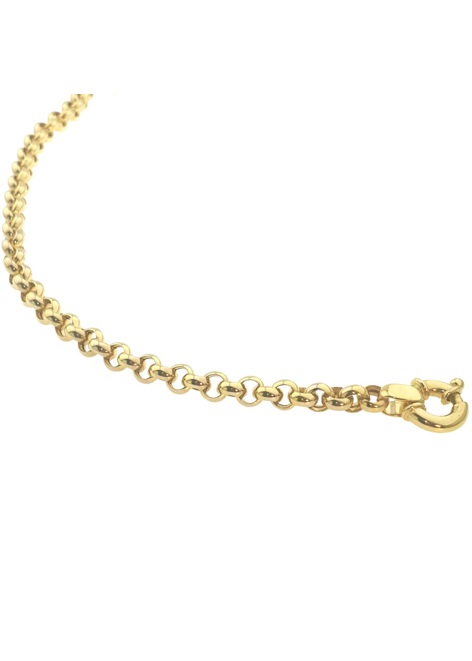 20.8 gram dik jasseron collier met groot slot 44 cm