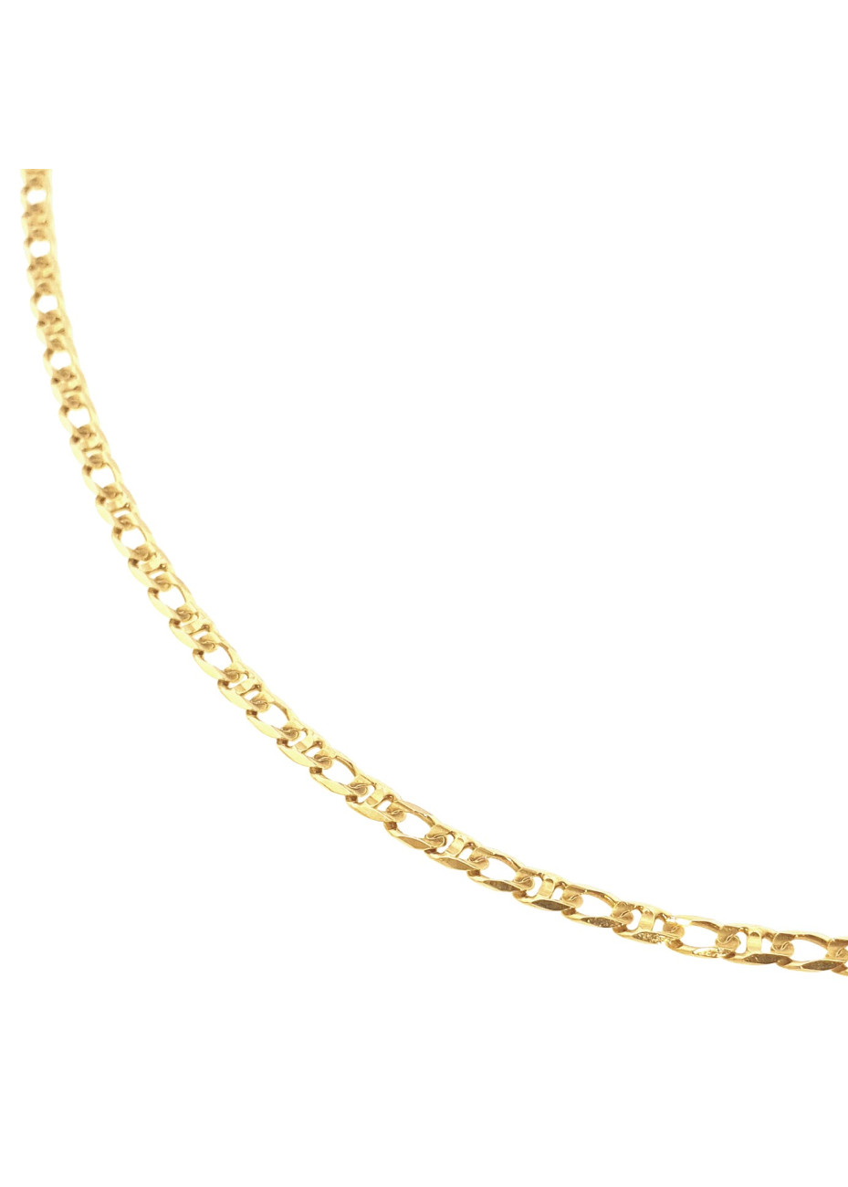 11.2 gram valkenoog collier 18 krt. goud 60 cm x 2.9 mm