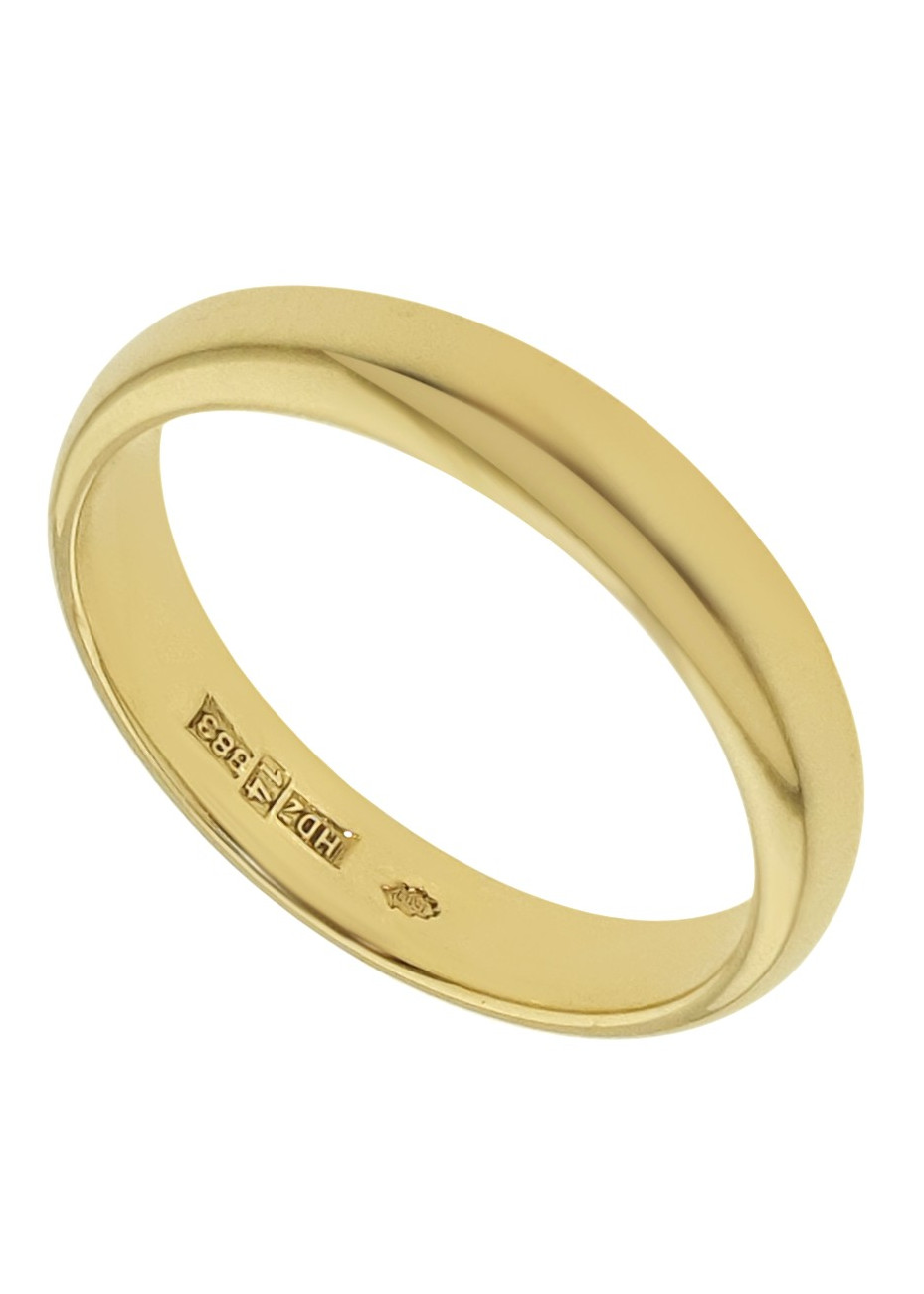.3.6 gram gladde gouden trouwring mt 17 3.7 mm