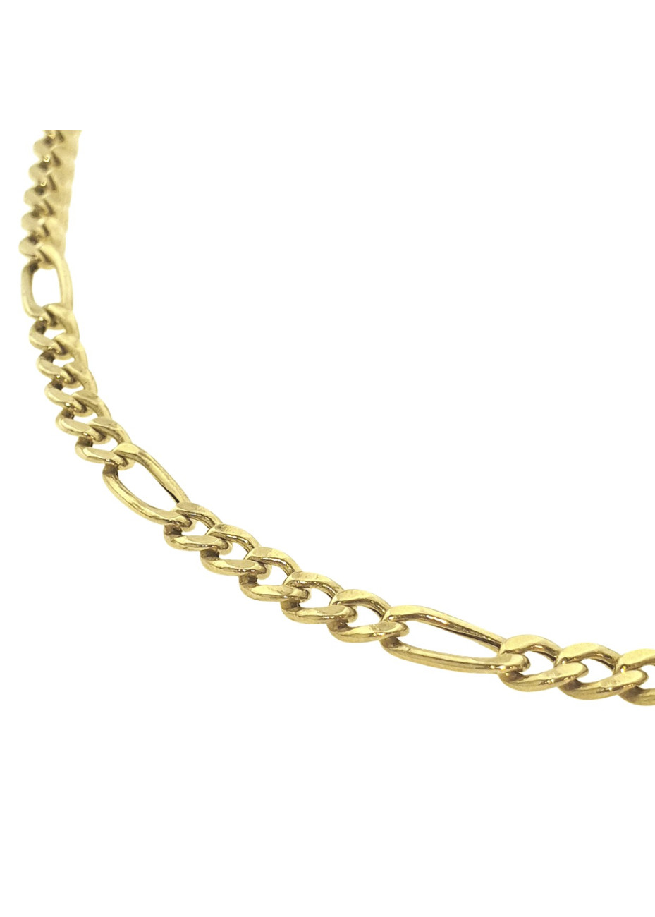 .7.3 gram hol gouden figarocollier 46 cm 3.7 mm
