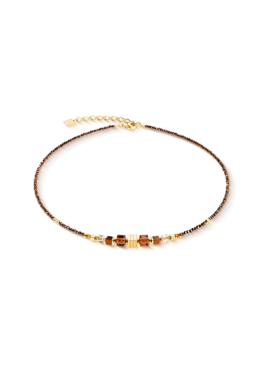 1116 Armband Brown-Gold Coeur de Lion 3044301116