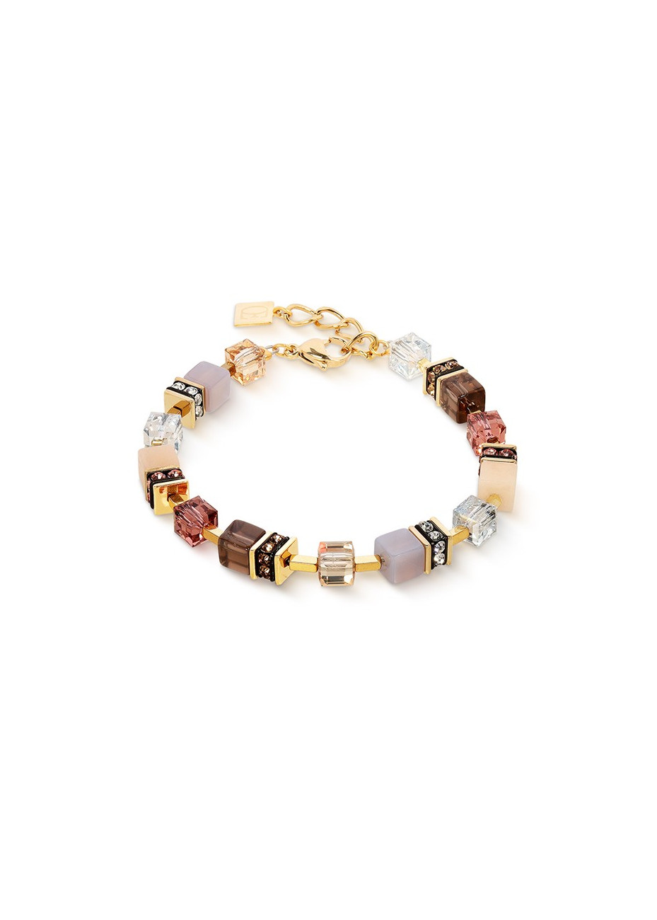 1132 Armband Brown-Apricot Coeur de Lion 3039301132