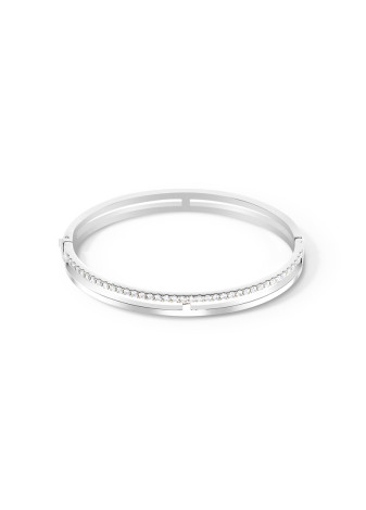 1817 Bangle Crystal-Silver Coeur de Lion 0136321817