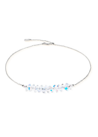 1817 Collier Crystal-Silver Coeur de Lion 4633101817