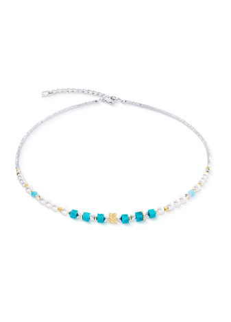 0600 Collier Turquoise Coeur de Lion 4314100600