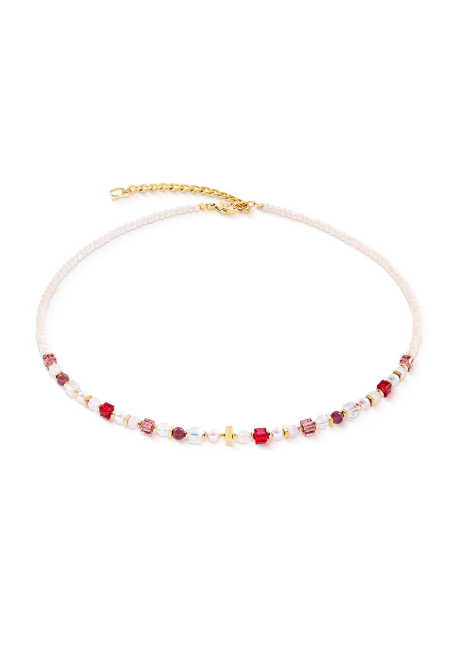 0319 Collier Red-Rose Coeur de Lion 2105100319