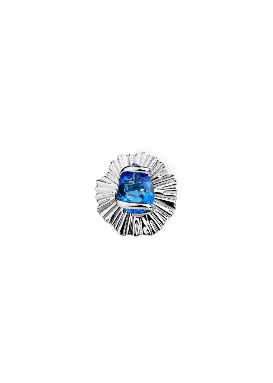 Soleil Sapphire RHSNDSARSO Andrea Marazzini gerhodineerd stalen damesring