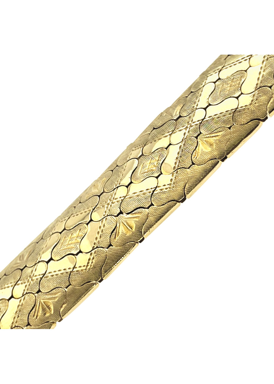 35.2 gr 8 krt zware pennenband 19.5 cm x 15.5 mm