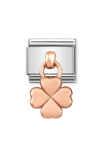 43180002 9 krt Rosé Klaver Vier Hangend Nomination