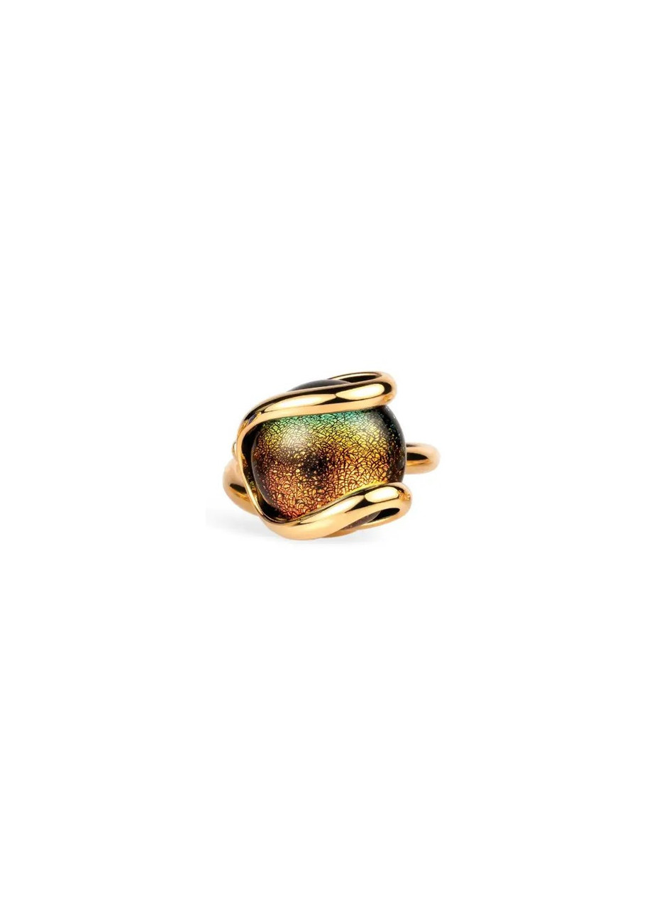 Venice Murano S GOSNAVMRSW Andrea Marazzini verguld stalen damesring
