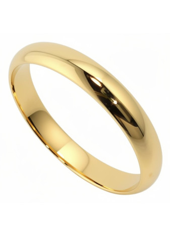 .3.5 gram losse trouwring 3.5 mm maat 20