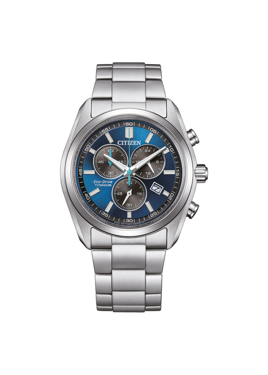 AT2590-59L Super Titanium chrono Citizen blauw