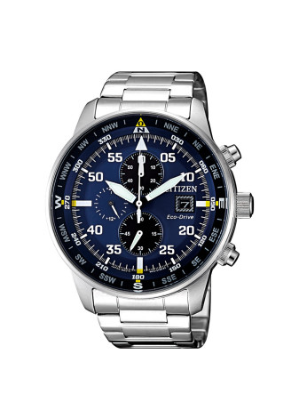 CA0690-88L Voordelige chrono Citizen zwemwaterdicht blauw