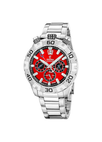 F20743-5 Festina Bullhead Rood stoer herenhorloge