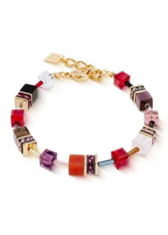 0316 Coeur de Lion armband Red-Gold 4905300316