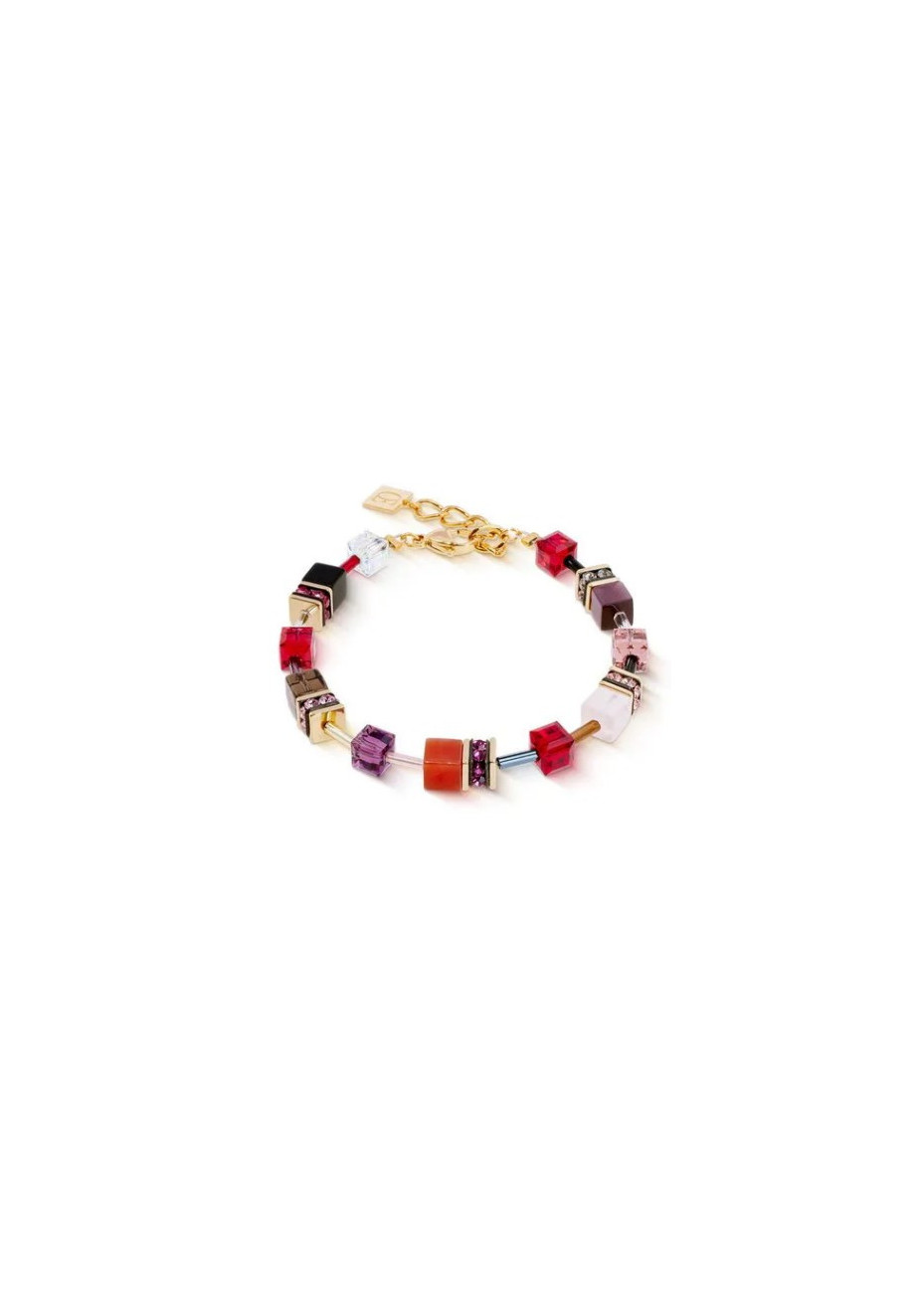 0316 Coeur de Lion armband Red-Gold 4905300316