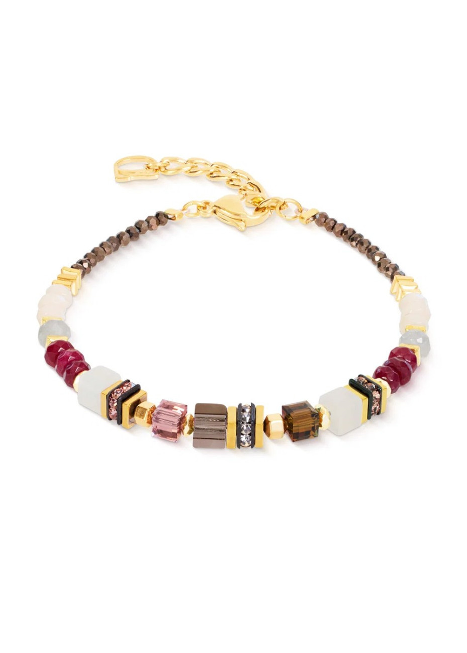 0310 Armband Red-Beige Coeur de Lion 3041300310