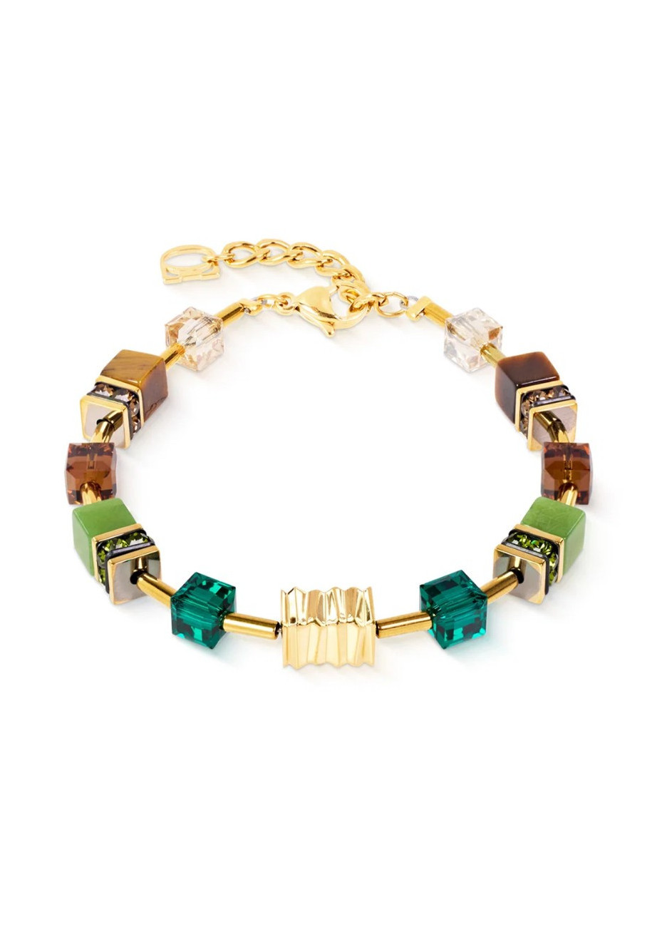 1109 Armband Brown-Olive Coeur de Lion 3025301109