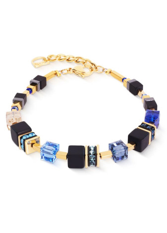 1307 Armband Black-Blue Coeur de Lion 3043301307