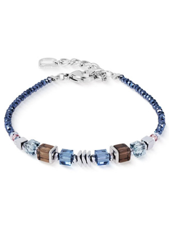 0712 Armband Blue-Grey Coeur de Lion 3044300712