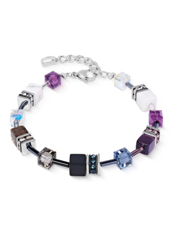 0812 Armband Lila-Grey Coeur de Lion 4905300812
