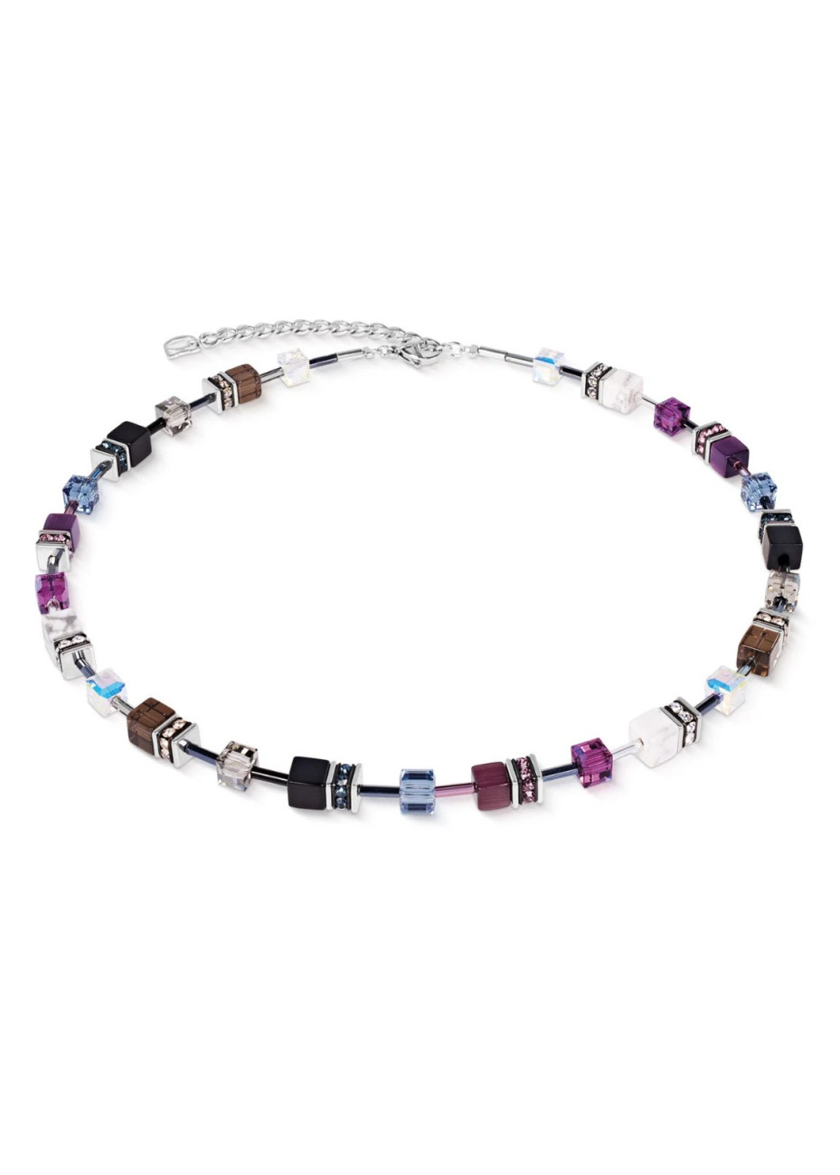 0812 Collier Lila-Grey Coeur de Lion 4905100812