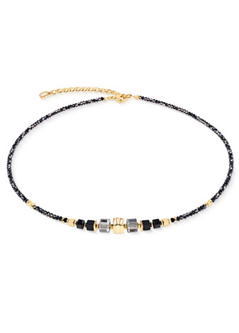 1316 Collier Black-Gold Coeur de Lion 3044101316