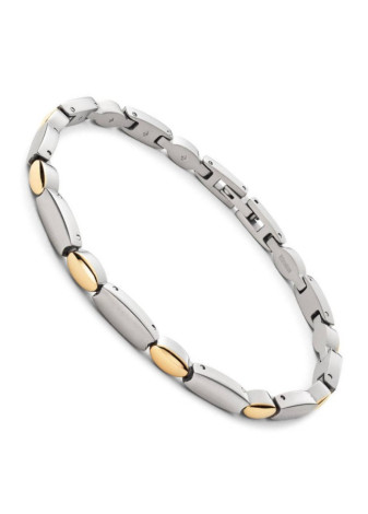 03068-02 Bicolour titanium Boccia armband