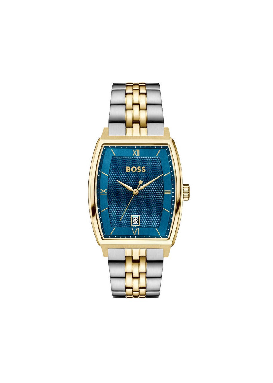 1514354 Boss herenhorloge Principle Ark 39 mm bicolour band blauw 3 ATM