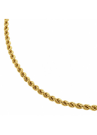 .2.4 gram hol gouden koordcollier 45.5 cm x 2.1 mm