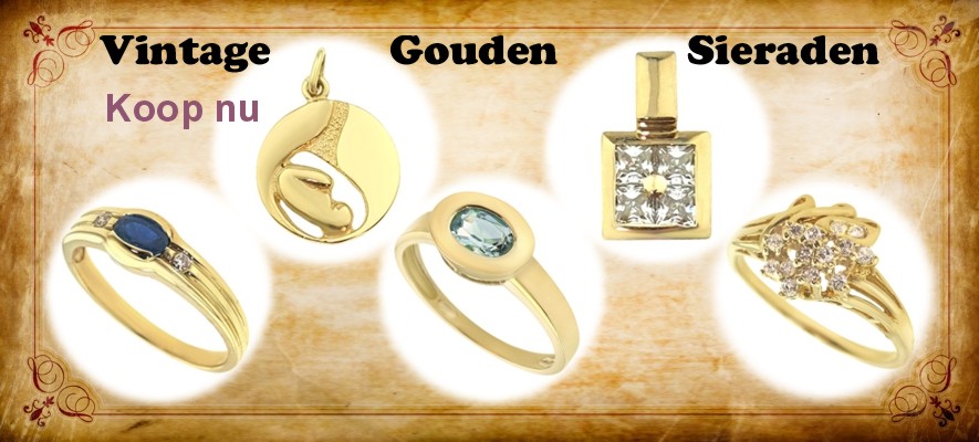 Vintage gouden occasion sieraden lente-zomer 2026
