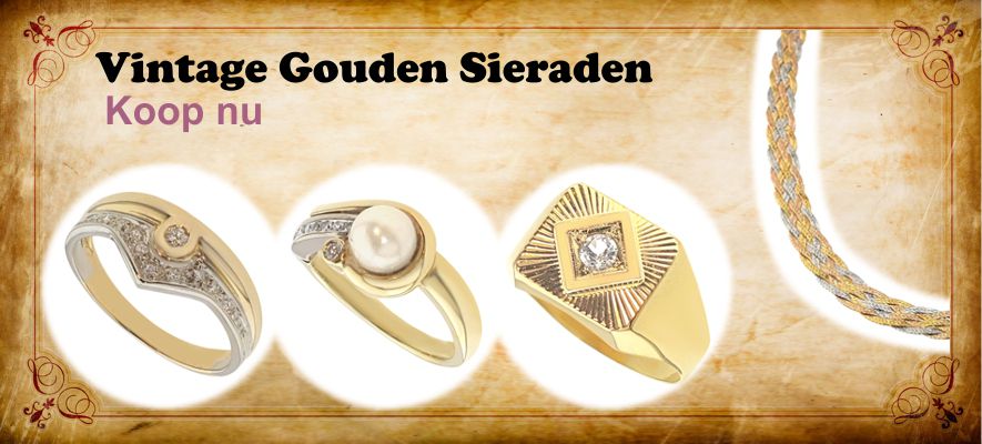 Vintage gouden occasion sieraden herfst-winter 2025-2026