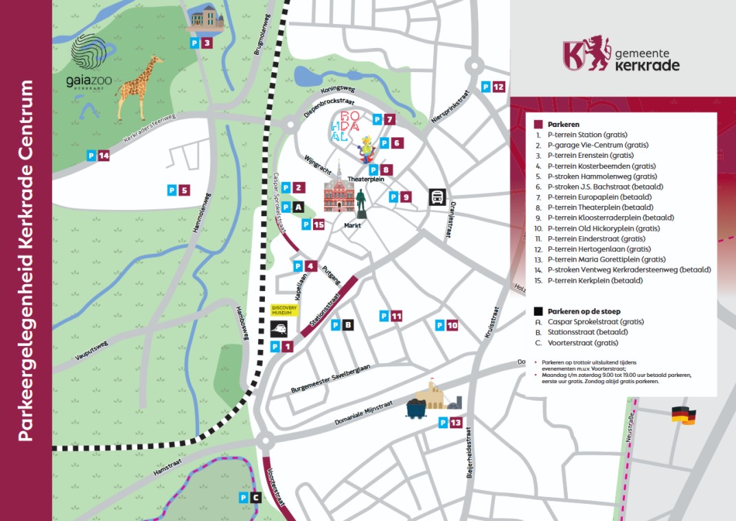 Parkeren in Kerkrade-Centrum 2026