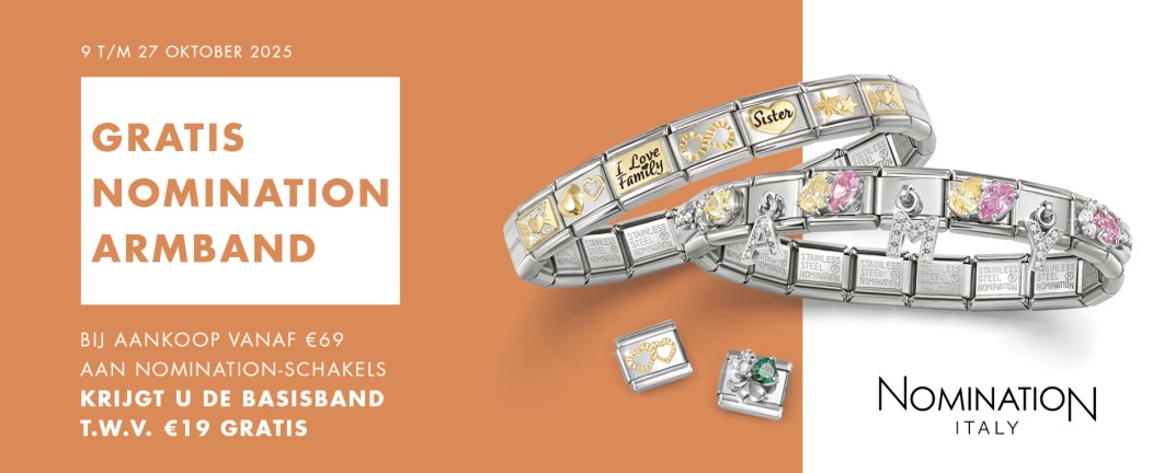Nomination schakels kopen | Unieke sieraden bij CD Juwelier