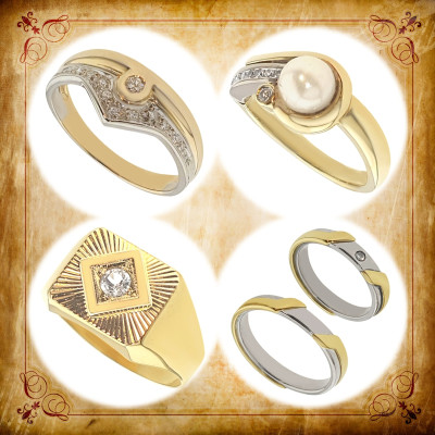 Vintage Gouden Sieraden Occasion